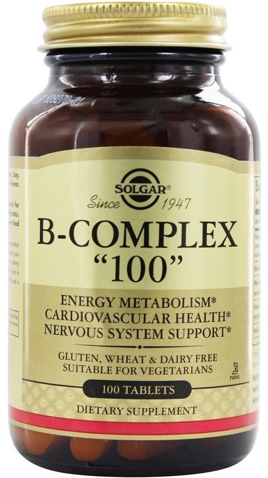 Solgar B-Complex 100 100 таблеток