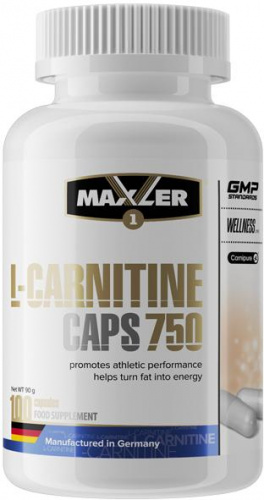 Maxler L-Carnitine Caps 750 100 капсул