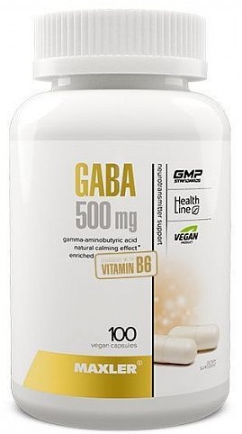 Maxler GABA 500 мг 100 капсул