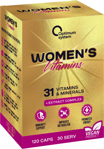 Optimum System Gold Series Women's Vitamins Forte 120 капсул