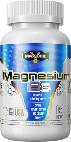 Maxler Magnesium B6 (Магний) 120 таблеток