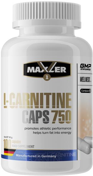 Maxler L-Carnitine Caps 750 100 капсул