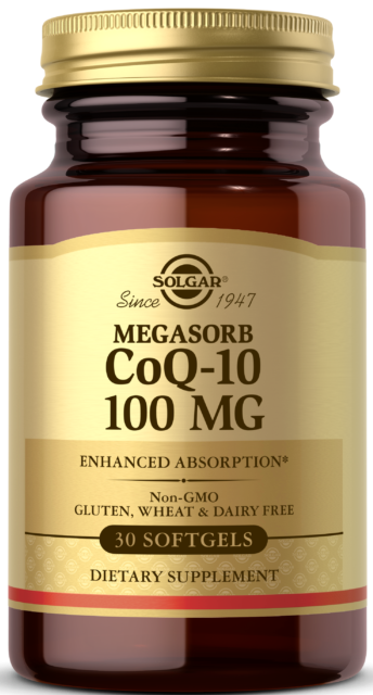 Solgar Megasorb CoQ-10 100 mg Softgels 30 капсул