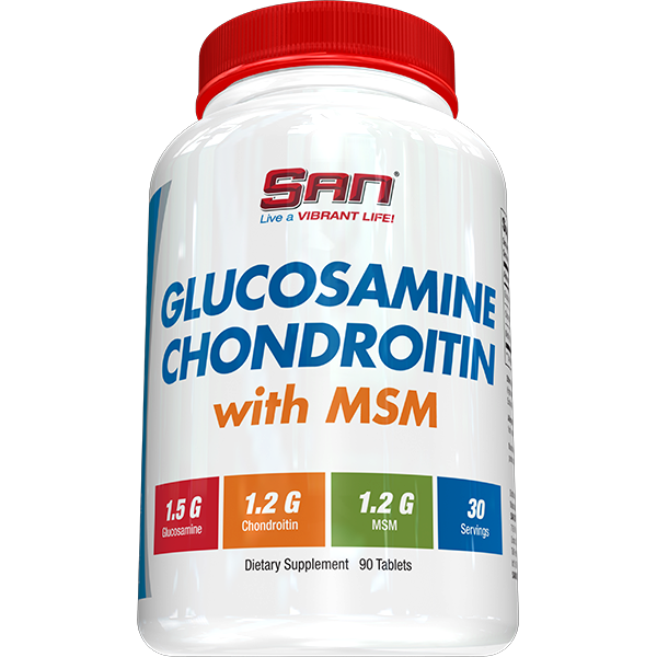 SAN Glucosamine Chondroitin with MSM 90 таблеток