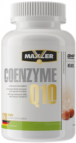Maxler Coenzyme Q10 120 капсул