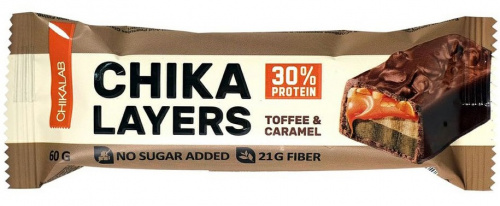 Chikalab Chika Layers 1 батончик - 60 грамм