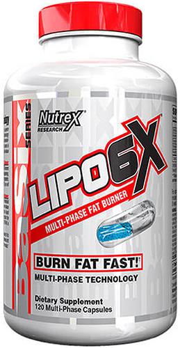 Nutrex Lipo-6X 120 капсул