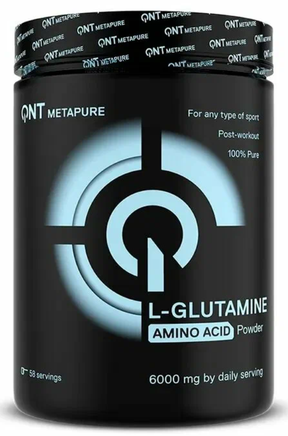 Глютамин QNT L-Glutamine 6000 350 грамм