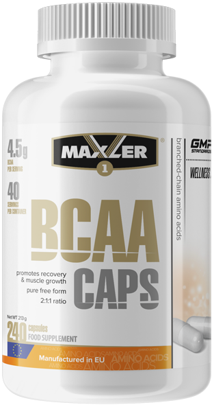 Maxler BCAA Caps 240 капсул