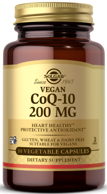 Solgar CoQ-10 VEGAN 200 мг 30 капсул