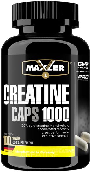 Maxler Creatine Caps 1000 100 капсул