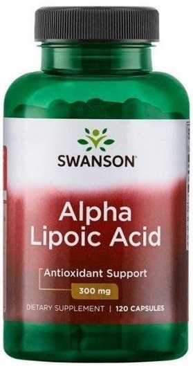 Swanson Alpha Lipoic Acid 300 mg 120 капсул