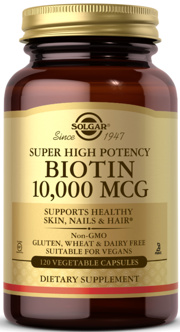 Solgar Biotin 10000 mcg Vegetable Capsules 120 капсул