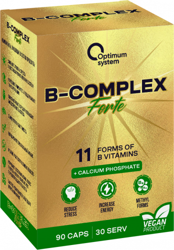 Optimum System Gold Series B-Complex Forte 90 капсул