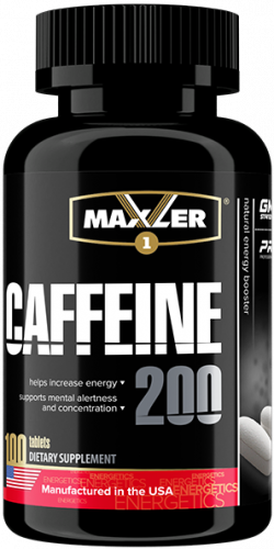 Maxler Caffeine 200 100 таблеток