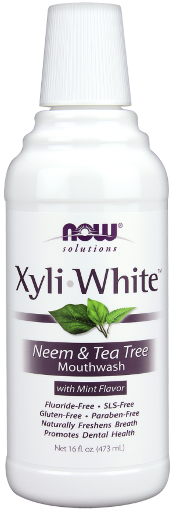 NOW Xyliwhite MouthWash Жидкость для полоскания рта 473 мл