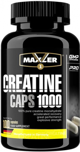 Maxler Creatine Caps 1000 100 капсул