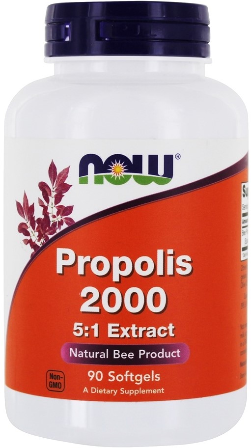 NOW Propolis 2000 5:1 Extract 90 капсул