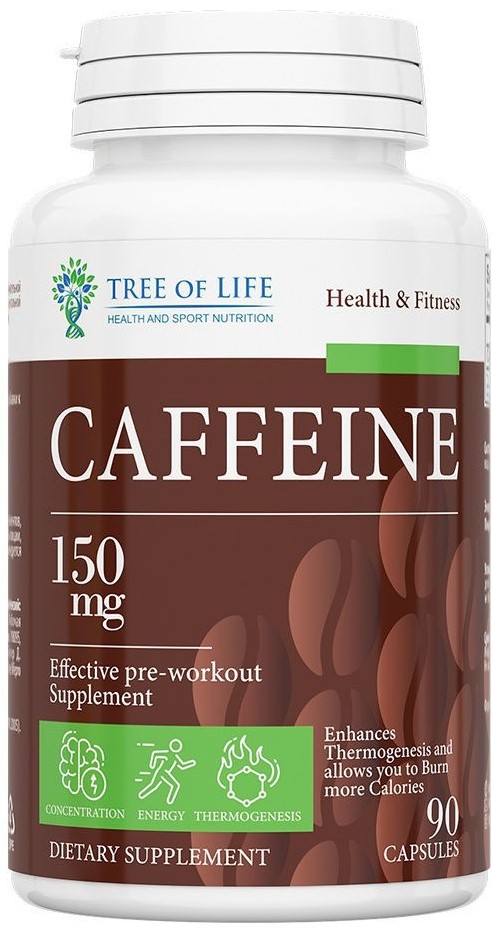 Tree of Life Caffeine 150 mg 90 капсул
