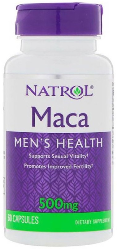 Natrol Maca 500 mg 60 капсул