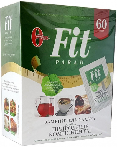 FitParad Заменитель сахара №7 (саше) 60 саше