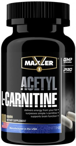 Maxler Acetyl L-Carnitine 100 капсул