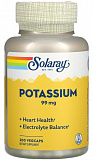 Solaray Potassium 99 мг (Калий) 200 капсул