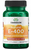Swanson Natural Vitamin E 400 Iu (268 мг) 100 капсул