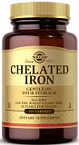 Solgar Chelated Iron Tablets 100 таблеток