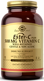 Solgar Ester-C Plus 500 mg Vitamin C 250 капсул