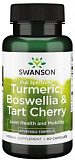 Swanson Turmeric, Boswellia & Tart Cherry 60 капсул