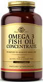 Solgar Omega-3 Fish Oil Concentrate Softgels 240 капсул