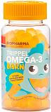 Biopharma Trippel Omega-3 Barn 120 жевательных таблеток