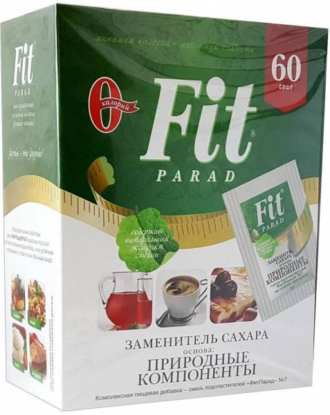 FitParad Заменитель сахара №7 (саше) 60 саше