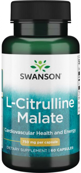 Swanson L-Citrulline Malate 750 mg 60 капсул