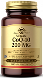 Solgar CoQ-10 VEGAN 200 мг 30 капсул