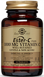 Solgar Ester-C Plus 1000 mg Vitamin C Tablets 30 таблеток