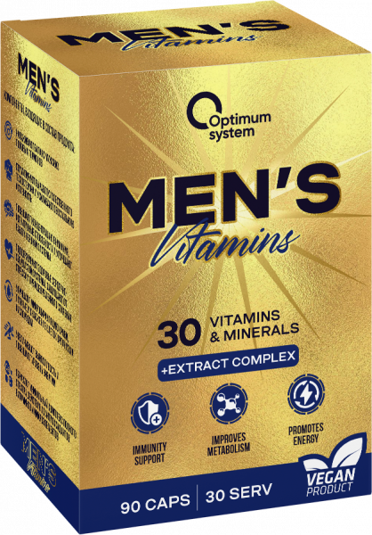 Optimum System Gold Series Men's Vitamins Forte 90 капсул