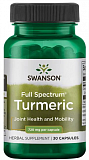 Swanson Full Spectrum Turmeric (Полный спектр куркумы) 720 мг 30 капсул