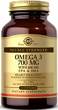 Solgar Double Strength Omega-3 700 mg Softgels 60 капсул