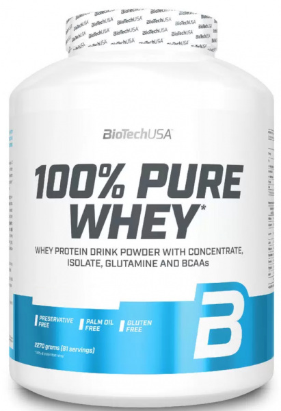 BioTech 100% Pure Whey 2270 грамм