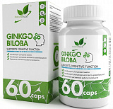 Гинкго билоба NaturalSupp Ginkgo Biloba 60 капсул