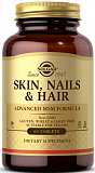 Solgar Skin, Nails & Hair Advanced MSM Formula 60 таблеток