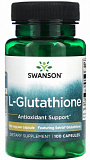Swanson L-Glutathione 100 мг (L-Глютатион) 100 капсул