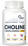 Холин + Инозитол Optimum System Choline + Inositol + Ginkgo 120 капсул